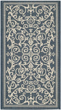 safavieh clearance courtyard cy2098 268 navy rug