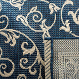 safavieh clearance courtyard cy2098 268 navy rug