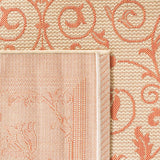 safavieh clearance courtyard cy2098 3201 natural rug