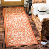 safavieh clearance courtyard cy2098 3202 terracotta rug