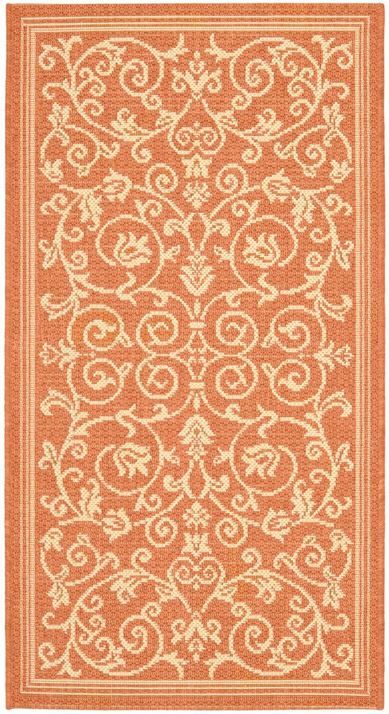 safavieh clearance courtyard cy2098 3202 terracotta rug