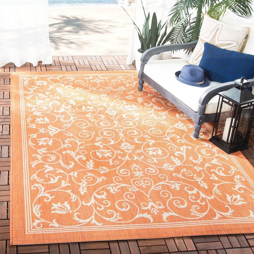 safavieh clearance courtyard cy2098 3202 terracotta rug