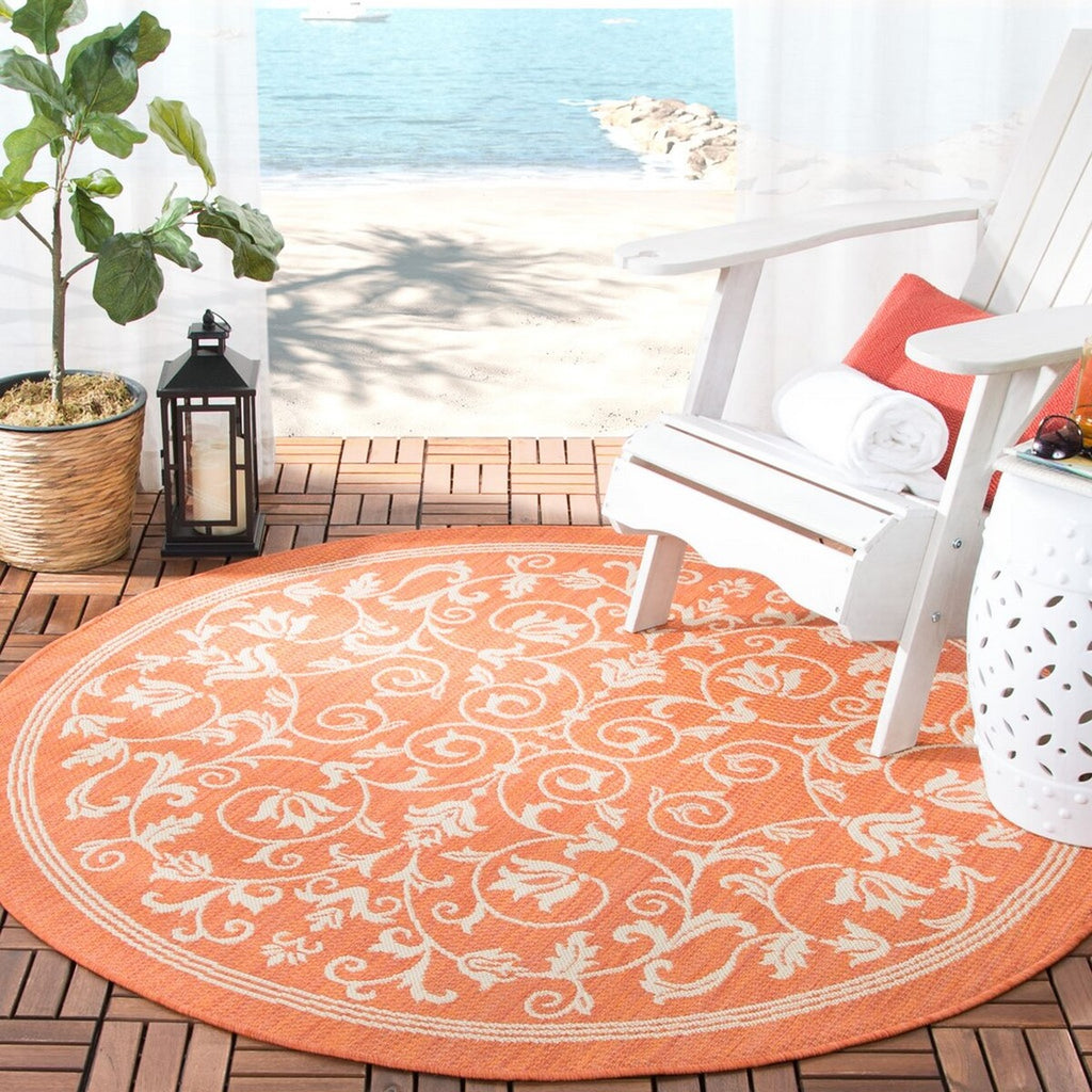 safavieh clearance courtyard cy2098 3202 terracotta rug