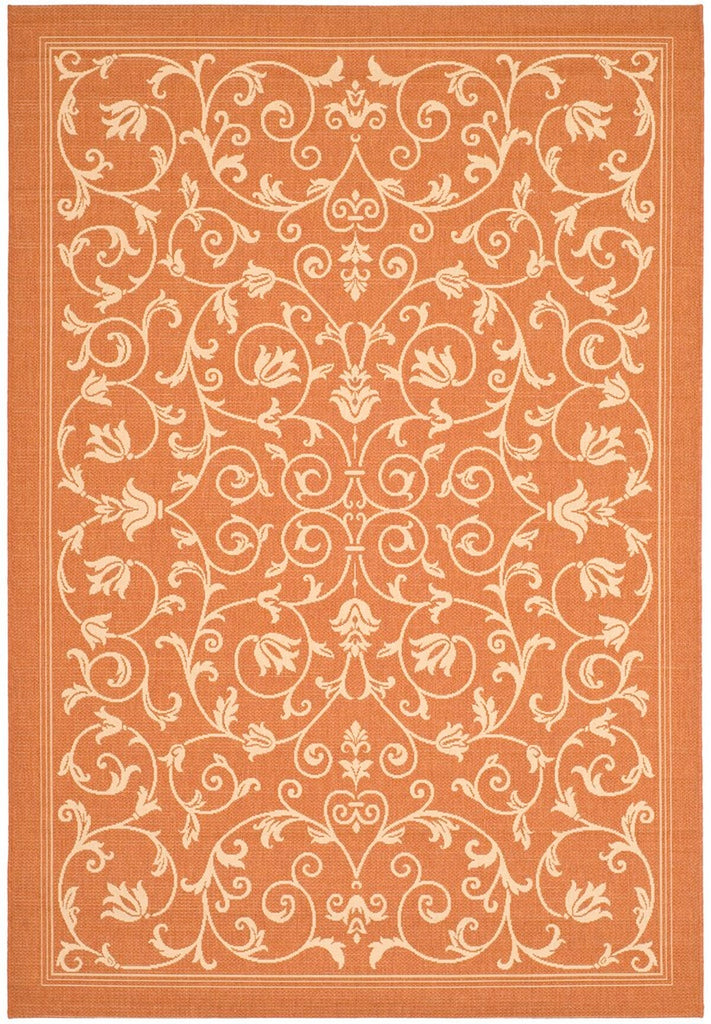safavieh clearance courtyard cy2098 3202 terracotta rug