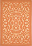 safavieh clearance courtyard cy2098 3202 terracotta rug