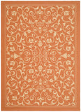 safavieh clearance courtyard cy2098 3202 terracotta rug