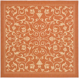safavieh clearance courtyard cy2098 3202 terracotta rug