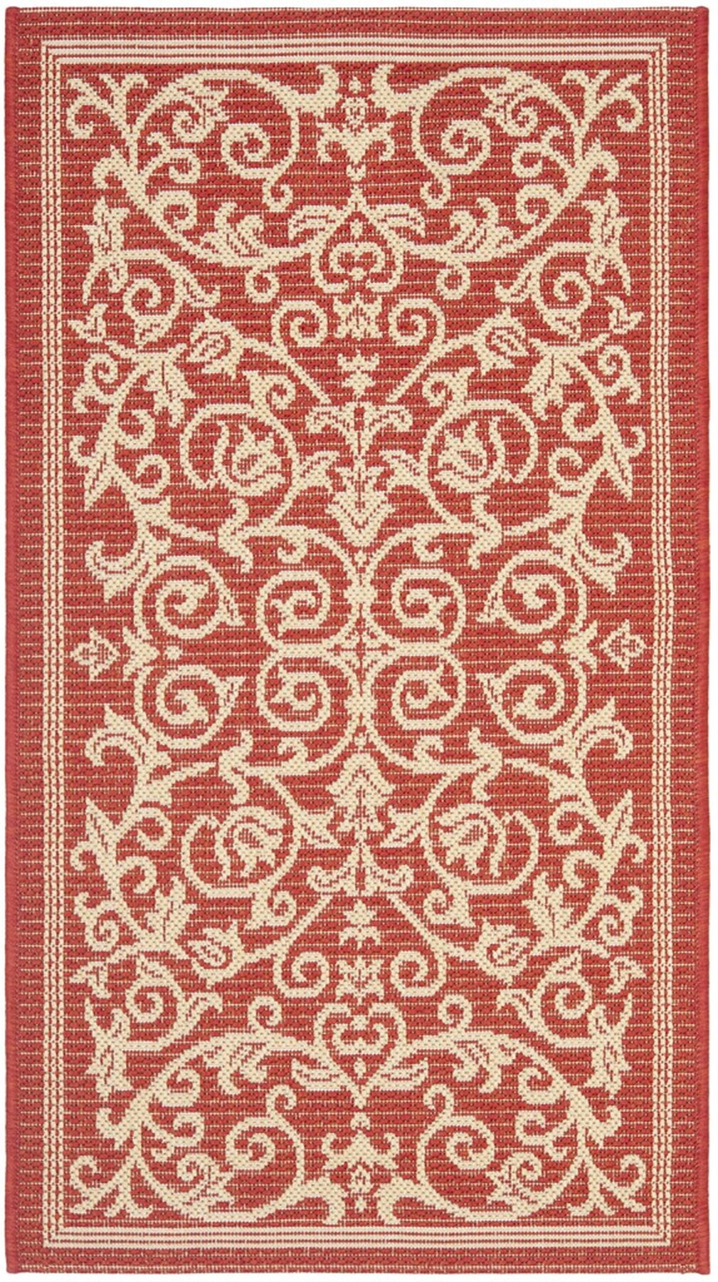 safavieh clearance courtyard cy2098 3707 red rug