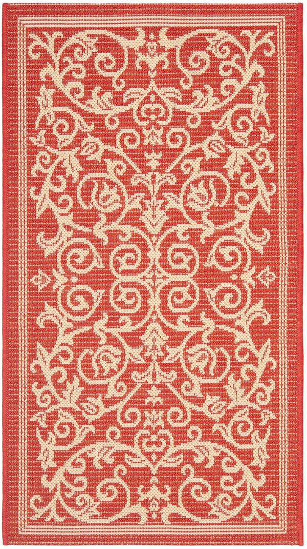 safavieh clearance courtyard cy2098 3707 red rug