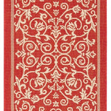 safavieh clearance courtyard cy2098 3707 red rug
