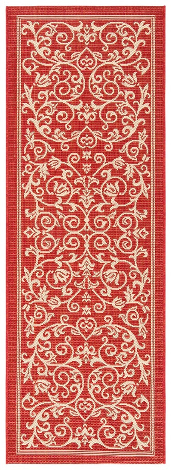 safavieh clearance courtyard cy2098 3707 red rug