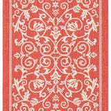 safavieh clearance courtyard cy2098 3707 red rug