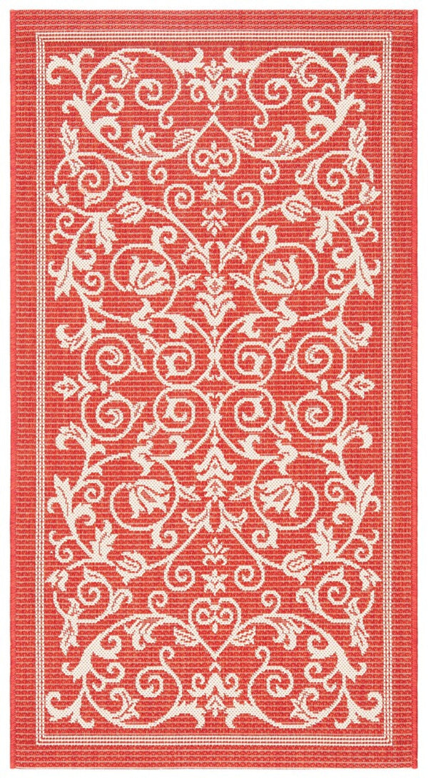 safavieh clearance courtyard cy2098 3707 red rug