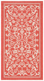 safavieh clearance courtyard cy2098 3707 red rug