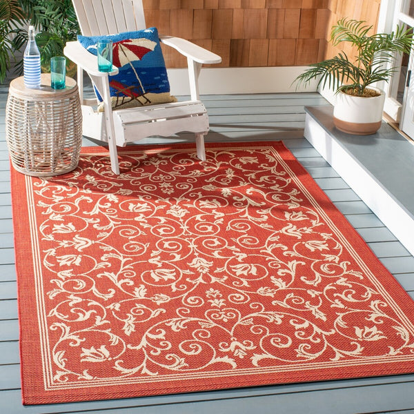 safavieh clearance courtyard cy2098 3707 red rug