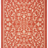 safavieh clearance courtyard cy2098 3707 red rug