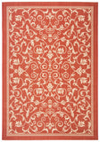 safavieh clearance courtyard cy2098 3707 red rug