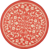 safavieh clearance courtyard cy2098 3707 red rug