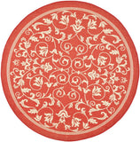 safavieh clearance courtyard cy2098 3707 red rug