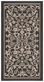 safavieh clearance courtyard cy2098 3908 black rug