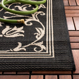 safavieh clearance courtyard cy2098 3908 black rug