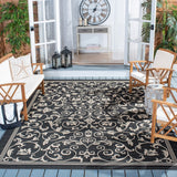 safavieh clearance courtyard cy2098 3908 black rug