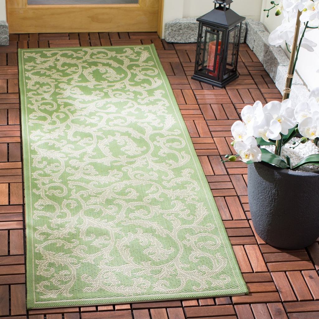 safavieh clearance courtyard cy2653 1e06 olive rug