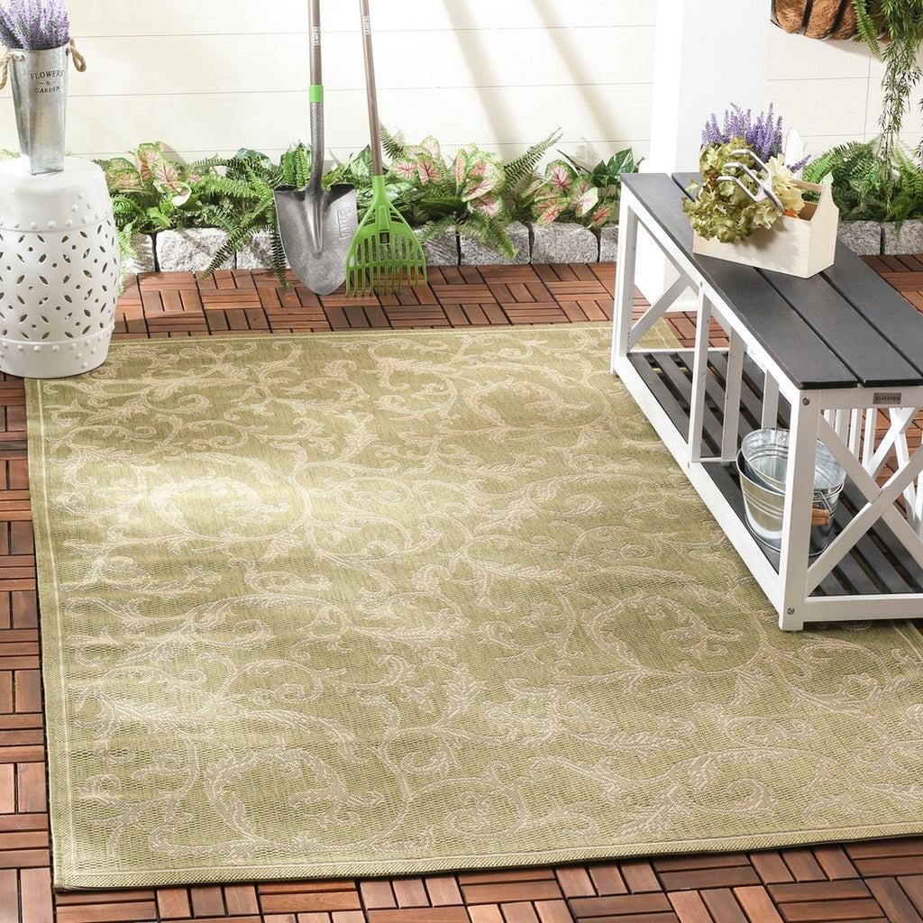 safavieh clearance courtyard cy2653 1e06 olive rug