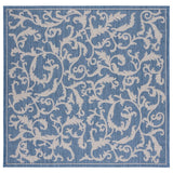safavieh clearance courtyard cy2653 3103 blue rug