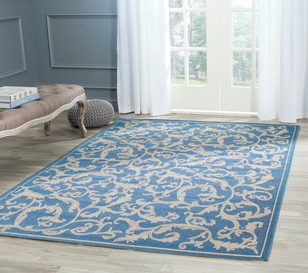 safavieh clearance courtyard cy2653 3103 blue rug