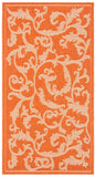 safavieh clearance courtyard cy2653 3202 terracotta rug