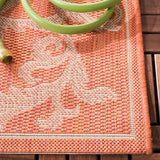 safavieh clearance courtyard cy2653 3202 terracotta rug