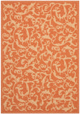 safavieh clearance courtyard cy2653 3202 terracotta rug