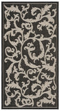 safavieh clearance courtyard cy2653 3908 black rug
