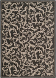 safavieh clearance courtyard cy2653 3908 black rug