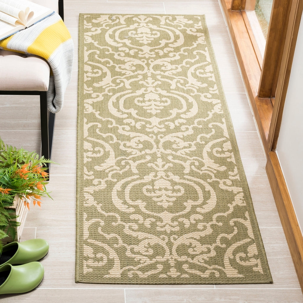 safavieh clearance courtyard cy2663 1e06 olive rug