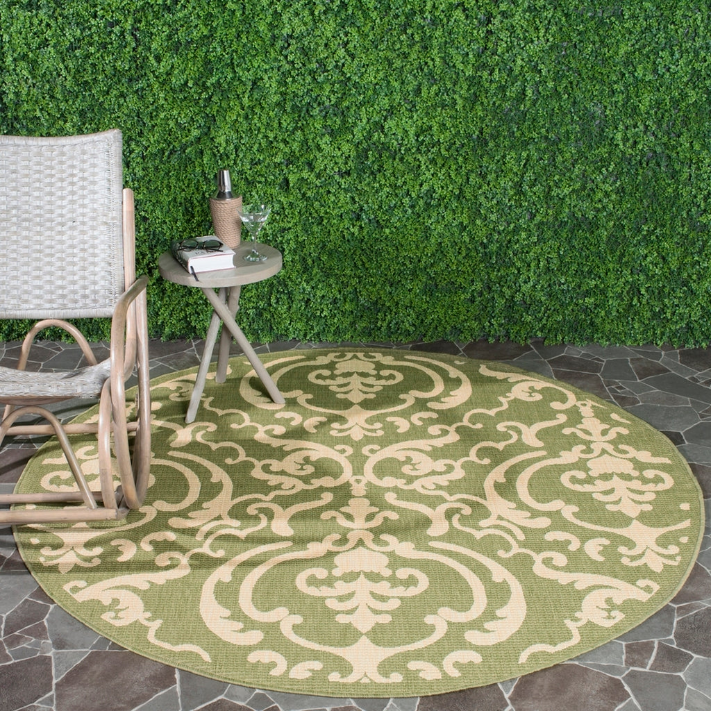 safavieh clearance courtyard cy2663 1e06 olive rug