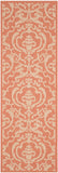 safavieh clearance courtyard cy2663 3202 terracotta rug