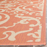 safavieh clearance courtyard cy2663 3202 terracotta rug