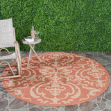 safavieh clearance courtyard cy2663 3202 terracotta rug