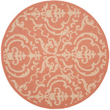 safavieh clearance courtyard cy2663 3202 terracotta rug