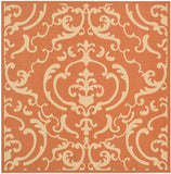 safavieh clearance courtyard cy2663 3202 terracotta rug