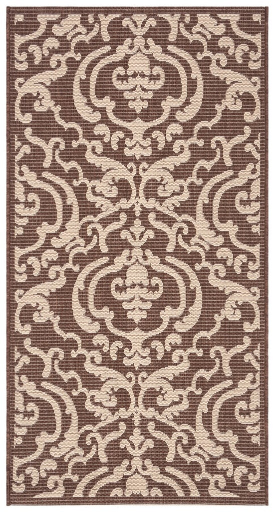 safavieh clearance courtyard cy2663 3409 chocolate rug