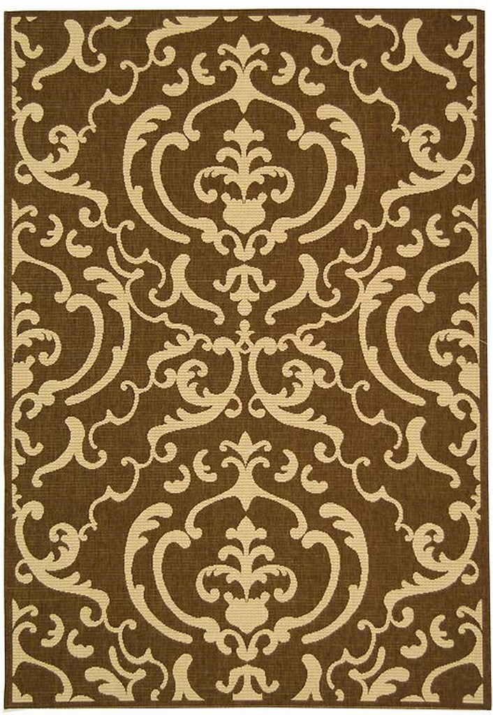 safavieh clearance courtyard cy2663 3409 chocolate rug