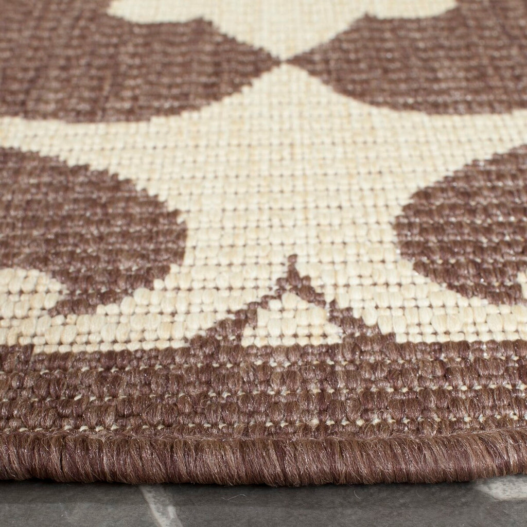 safavieh clearance courtyard cy2663 3409 chocolate rug