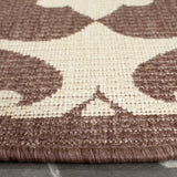 safavieh clearance courtyard cy2663 3409 chocolate rug