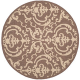 safavieh clearance courtyard cy2663 3409 chocolate rug