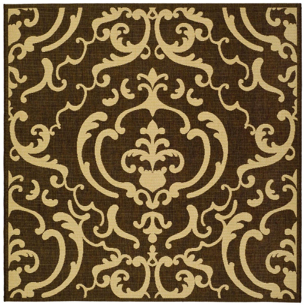 safavieh clearance courtyard cy2663 3409 chocolate rug