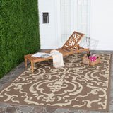 safavieh clearance courtyard cy2663 3409 chocolate rug