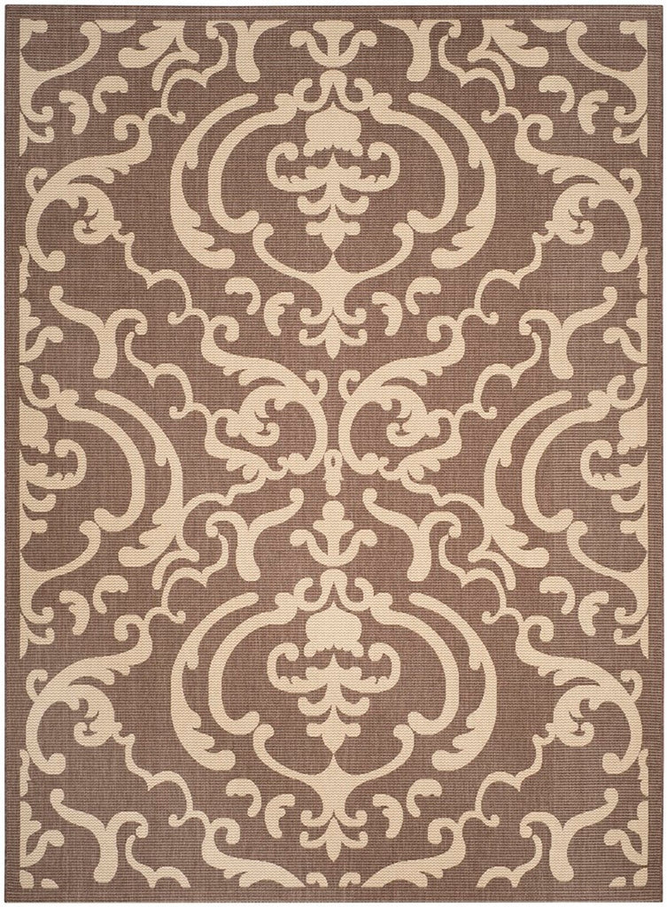 safavieh clearance courtyard cy2663 3409 chocolate rug